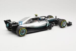 Mercedes AMG Petronas W09 #77 V. Bottas F1 2018 Minichamps 1:18 110180077 Pressofusione — immagine 2 di 6