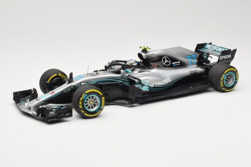 Mercedes AMG Petronas W09 #77 V. Bottas F1 2018 Minichamps 1:18 110180077 Pressofusione