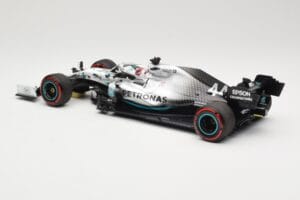 Mercedes AMG Petronas W10 #44 L. Hamilton Winner German GP 2019 Minichamps 1:18 110191144 Pressofusione — immagine 5 di 6