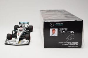 Mercedes AMG Petronas W10 #44 L. Hamilton Winner German GP 2019 Minichamps 1:18 110191144 Pressofusione — immagine 6 di 6