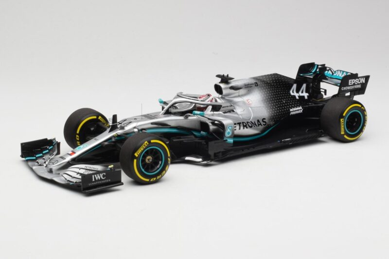 Mercedes AMG Petronas W10 #44 L. Hamilton F1 World Champion 2019 Minichamps 1:18 110190044 Pressofusione