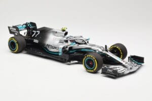Mercedes AMG Petronas W10 #77 V. Bottas F1 2019 Minichamps 1:18 110190077 Pressofusione — immagine 4 di 6