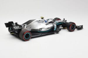 Mercedes AMG Petronas W10 #77 V. Bottas British GP 2019 Minichamps 1:18 110191077 Pressofusione — immagine 2 di 6