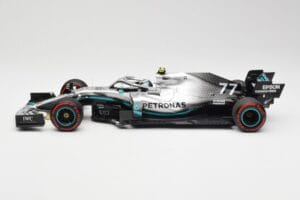 Mercedes AMG Petronas W10 #77 V. Bottas British GP 2019 Minichamps 1:18 110191077 Pressofusione — immagine 3 di 6