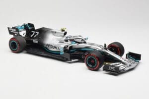 Mercedes AMG Petronas W10 #77 V. Bottas British GP 2019 Minichamps 1:18 110191077 Pressofusione — immagine 4 di 6