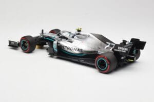 Mercedes AMG Petronas W10 #77 V. Bottas British GP 2019 Minichamps 1:18 110191077 Pressofusione — immagine 5 di 6