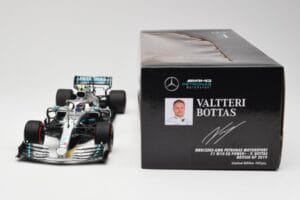 Mercedes AMG Petronas W10 #77 V. Bottas British GP 2019 Minichamps 1:18 110191077 Pressofusione — immagine 6 di 6
