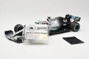 Mercedes AMG Petronas W10 EQ Power+ #44 L. Hamilton USA GP F1 World Champion 2019 Minichamps 1:18 110191844 Pressofusione — immagine 2 di 7