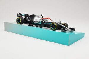 Mercedes AMG Petronas W10 EQ Power+ #44 L. Hamilton Monaco GP Winner 2019 Minichamps 1:18 113190644 Pressofusione — immagine 4 di 6