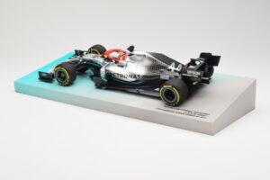 Mercedes AMG Petronas W10 EQ Power+ #44 L. Hamilton Monaco GP Winner 2019 Minichamps 1:18 113190644 Pressofusione — immagine 5 di 6