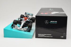 Mercedes AMG Petronas W10 EQ Power+ #44 L. Hamilton Monaco GP Winner 2019 Minichamps 1:18 113190644 Pressofusione — immagine 6 di 6