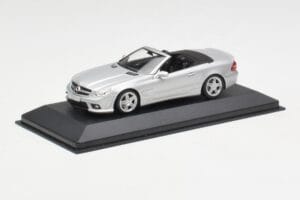 Mercedes AMG SL63 R230 Argento Wheels Type 2 Minichamps 1:43 SL63001 Pressofusione — immagine 2 di 4