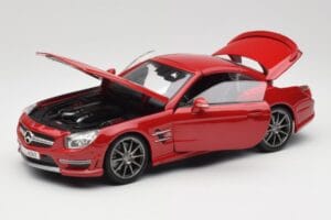 Mercedes AMG SL 63 R231 Rosso Maisto 1:18 36199 Pressofusione — immagine 2 di 8