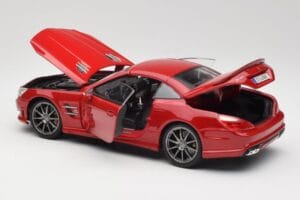 Mercedes AMG SL 63 R231 Rosso Maisto 1:18 36199 Pressofusione — immagine 5 di 8