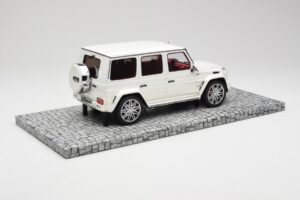 Mercedes Brabus B63 620 Widestar Pearl White Minichamps 1:18 107032201 Pressofusione — immagine 2 di 6