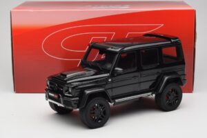 Mercedes Brabus G 500 4x4 Squared Nero GT Spirit 1:18 GT143 Resina — immagine 6 di 6