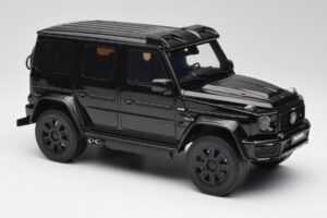 Mercedes Brabus G800 W463 4x4 Obsidian Nero GT Spirit 1:18 GT500 Resina — immagine 4 di 6