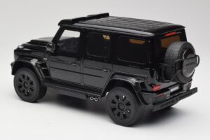 Mercedes Brabus G800 W463 4x4 Obsidian Nero GT Spirit 1:18 GT500 Resina — immagine 5 di 6