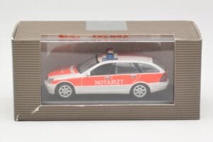 Mercedes C-Class S203 Notarzt Minichamps 1:43 430030190 Pressofusione — immagine 4 di 4