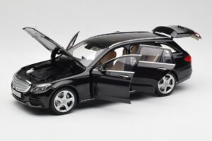 Mercedes C-Class S205 T-Modell Nero Norev 1:18 B66960259 Pressofusione — immagine 2 di 8