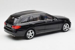 Mercedes C-Class S205 T-Modell Nero Norev 1:18 B66960259 Pressofusione — immagine 3 di 8