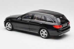 Mercedes C-Class S205 T-Modell Nero Norev 1:18 B66960259 Pressofusione — immagine 7 di 8