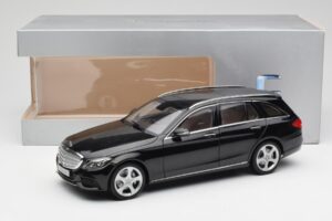 Mercedes C-Class S205 T-Modell Nero Norev 1:18 B66960259 Pressofusione — immagine 8 di 8