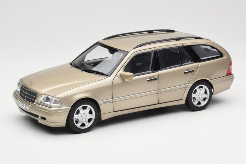 Mercedes C-Class T-Model W202 Smoke Silver Norev 1:18 183388 Pressofusione