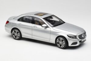 Mercedes C-Class W205 Iridium Argento Metallizzato Norev 1:18 B66960253 Pressofusione — immagine 6 di 8