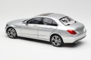 Mercedes C-Class W205 Iridium Argento Metallizzato Norev 1:18 B66960253 Pressofusione — immagine 7 di 8