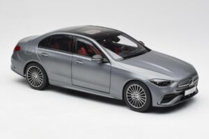 Mercedes C-Class W206 Designo Selenite Grigio Magno NZG 1:18 B66960638 Pressofusione — immagine 6 di 8