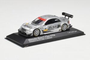 Mercedes C-Class W203 #8 Team AMG DTM Test Car 2004 Minichamps 1:43 400043498 Pressofusione — immagine 2 di 4