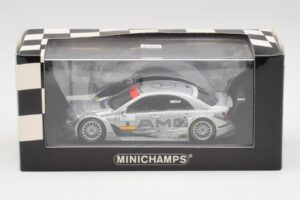 Mercedes C-Class W203 #8 Team AMG DTM Test Car 2004 Minichamps 1:43 400043498 Pressofusione — immagine 4 di 4