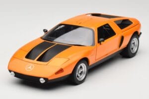 Mercedes C111 II White Autumn Metallic Norev 1:18 183050 Pressofusione — immagine 8 di 10