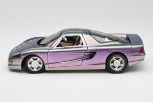 Mercedes C112 Viola Guiloy 1:18 GI001 Pressofusione — immagine 4 di 8