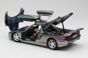 Mercedes C112 Viola Guiloy 1:18 GI001 Pressofusione — immagine 5 di 8