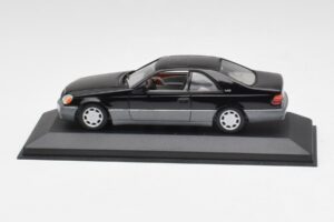 Mercedes C140 600 SEC Nero Minichamps 1:43 32600 Pressofusione
