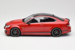 Mercedes AMG C63 W204 Edition 507 Rosso GT Spirit 1:18 GT920 Resina — immagine 3 di 5