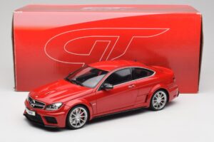 Mercedes AMG C63 W204 Rosso 2nd Choice GT Spirit 1:18 GT065-D1 Resina — immagine 6 di 6