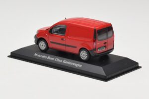 Mercedes Citan W415 Rosso Minichamps 1:43 B66004123 Pressofusione — immagine 3 di 4
