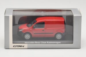 Mercedes Citan W415 Rosso Minichamps 1:43 B66004123 Pressofusione — immagine 4 di 4