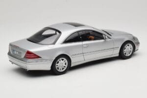Mercedes CL 500 C215 Argento AUTOart 1:18 B66962152 Pressofusione — immagine 3 di 8