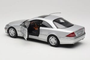 Mercedes CL 500 C215 Argento AUTOart 1:18 B66962152 Pressofusione — immagine 5 di 8