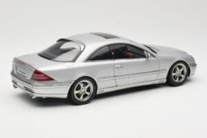Mercedes CL500 C215 Lorinser Silver Metallic AUTOart 1:18 70121 Pressofusione — immagine 3 di 8