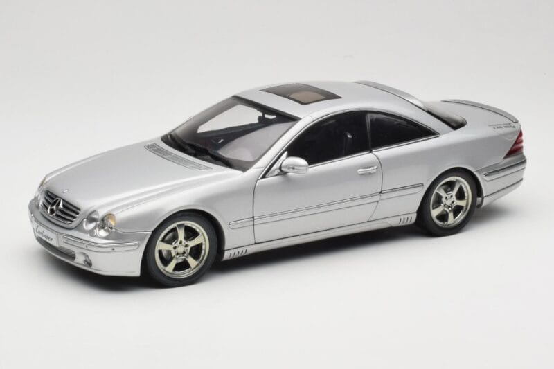 Mercedes CL500 C215 Lorinser Silver Metallic AUTOart 1:18 70121 Pressofusione