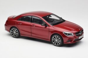 Mercedes CLA C117 Designo Patagonia Rosso Metallizzato Norev 1:18 B66960131 Pressofusione — immagine 6 di 8