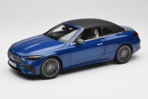 Mercedes CLE Cabriolet A236 Blu Norev 1:18 B66960653 Pressofusione — immagine 3 di 9