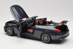 Mercedes CLE Cabriolet A236 Grigio Scuro Norev 1:18 B66960654 Pressofusione — immagine 6 di 9