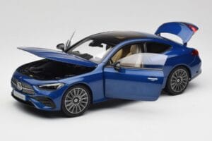 Mercedes CLE Coupé C236 Blu Norev 1:18 B66960597 Pressofusione — immagine 2 di 8