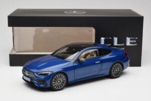 Mercedes CLE Coupé C236 Blu Norev 1:18 B66960597 Pressofusione — immagine 8 di 8